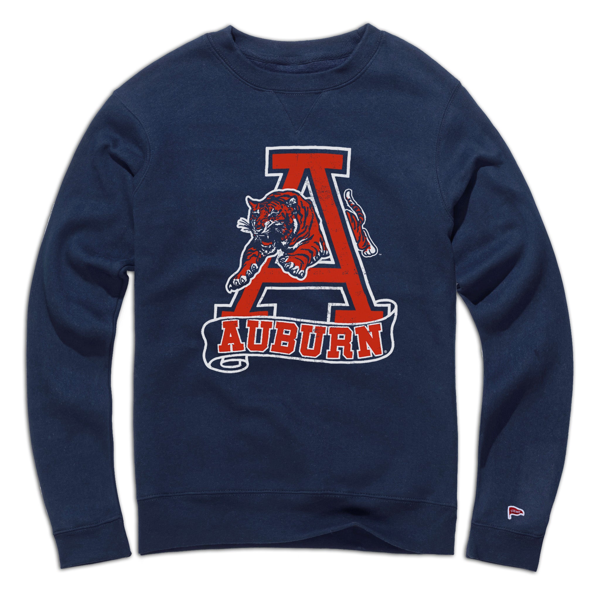 Vintage 90s Auburn Tiger Football Crewneck Sweatshirt Auburn University Sport Of American College Logo deals SpellOut Medium Size