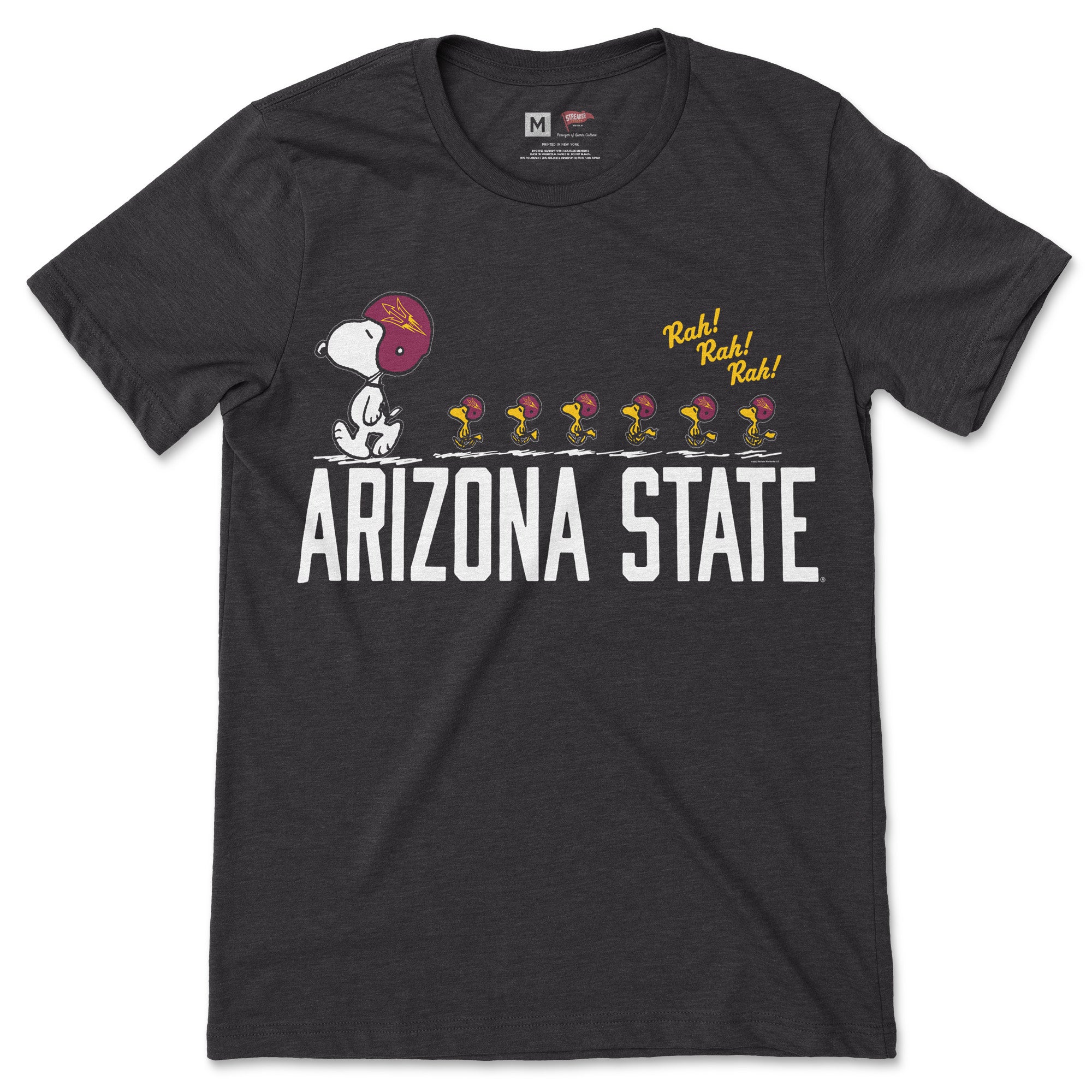 Peanuts x Arizona State Streaker Snoopy\'s Tee Sports Team Football –