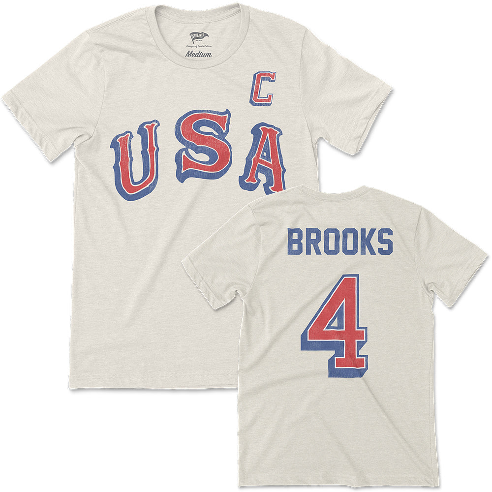 Streaker Sports 1968 Herb Brooks Jersey Tee X-Large