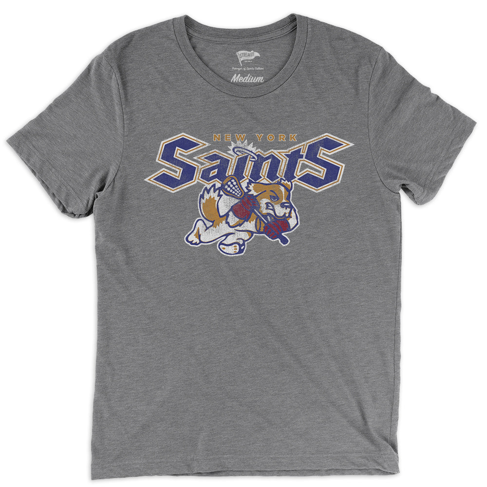 1989 New York Saints Lacrosse Tee Streaker Sports