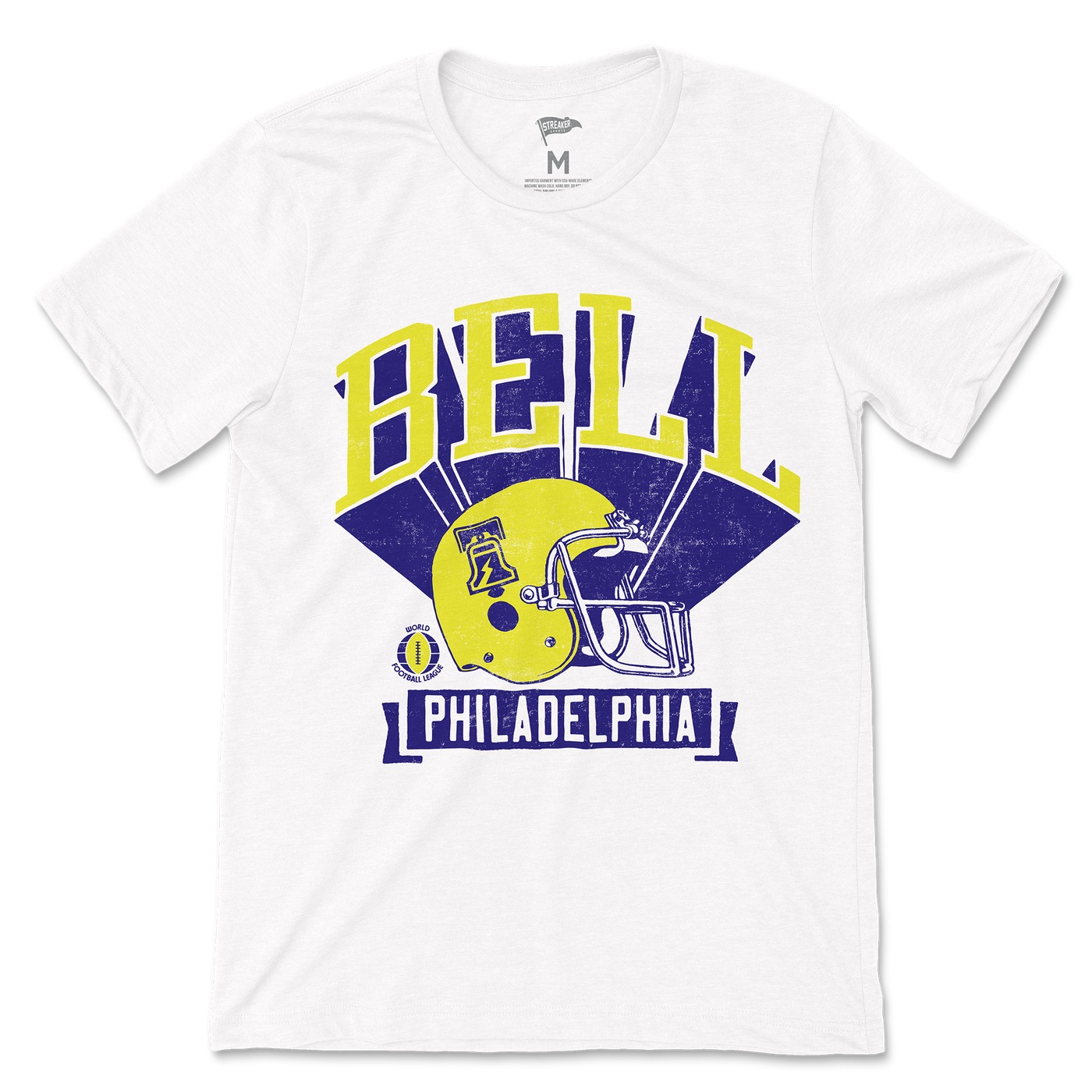 1974 Philadelphia Bell Retro Helmet Tee