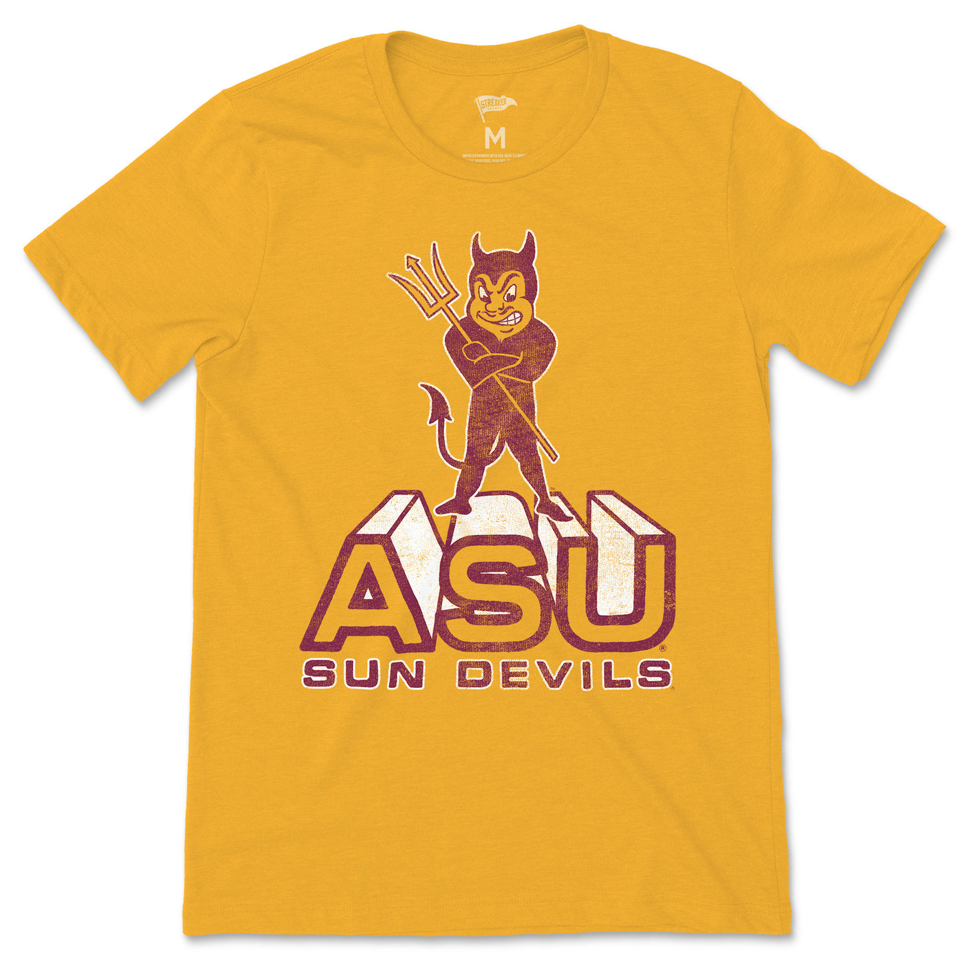 Arizona State Vintage Block Letter Tee