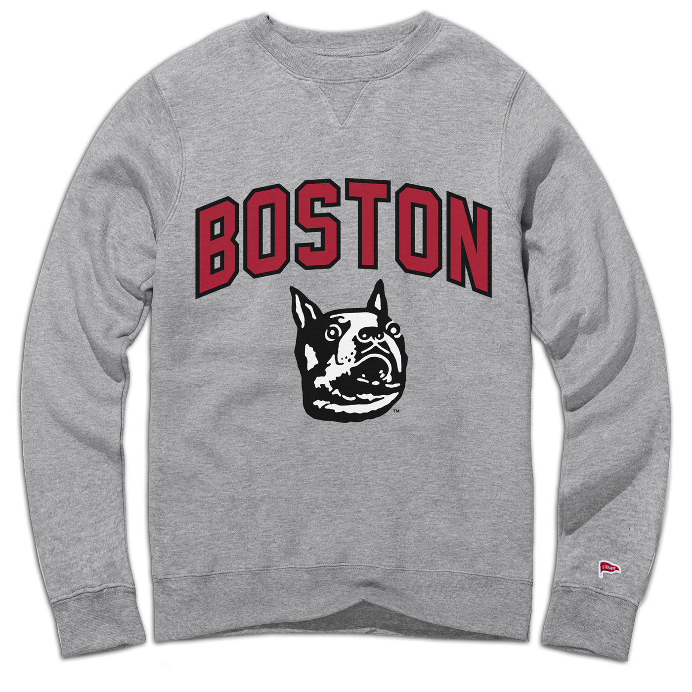 Boston University Vintage Hockey Crewneck