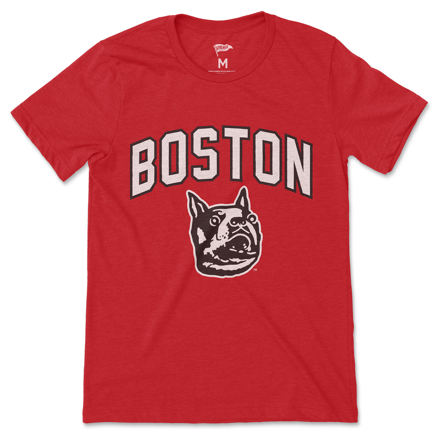 Boston University Vintage Hockey Tee