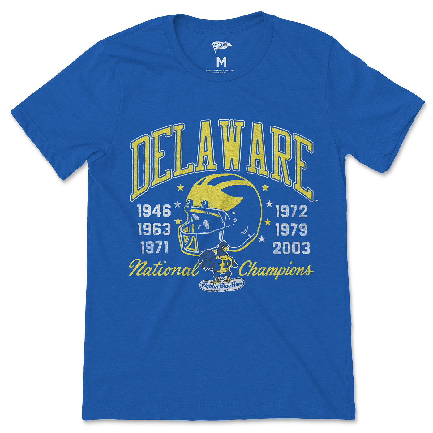 Delaware Vintage Football National Champs Tee