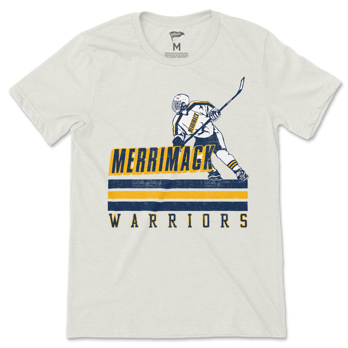 Merrimack Vintage Hockey Tee