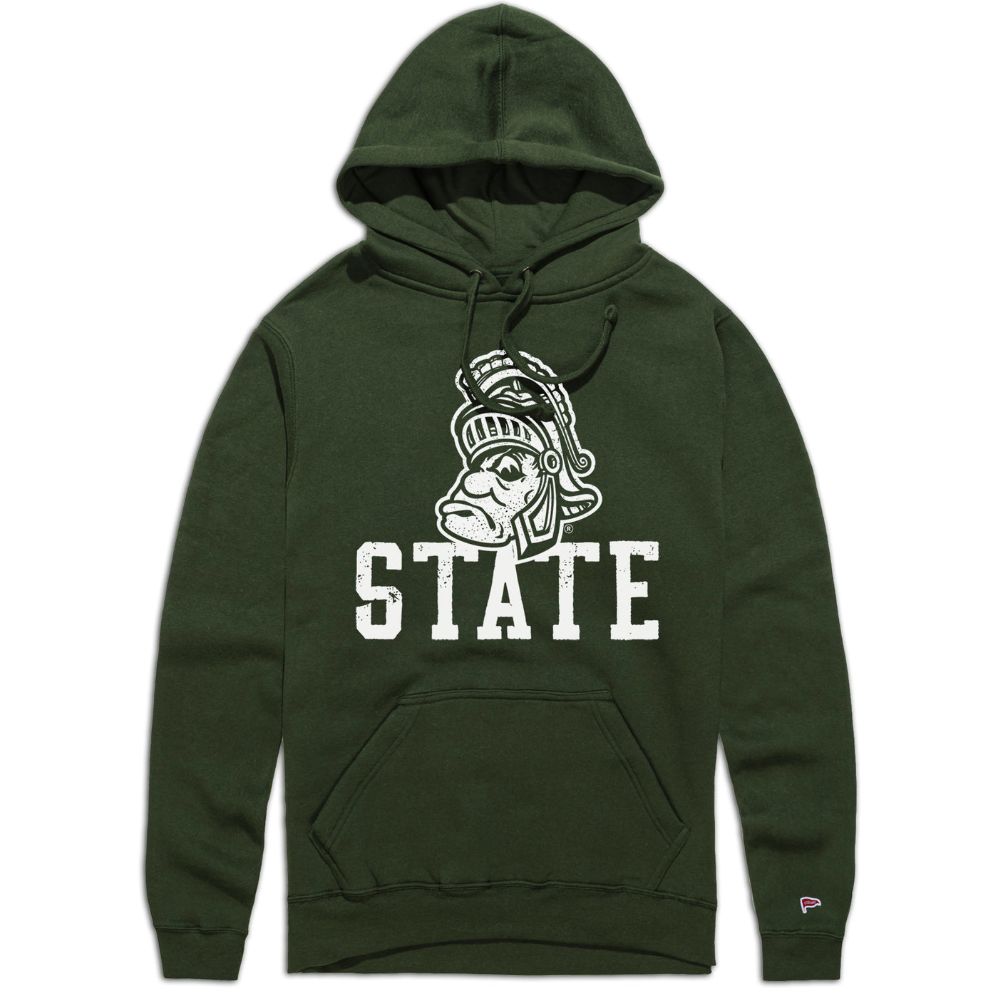 Michigan State Vintage Gruff Sparty Hoodie