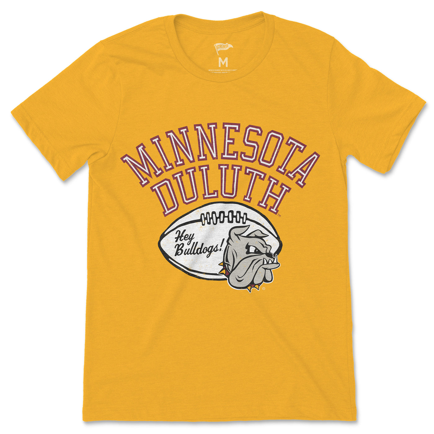 Minnesota Duluth Vintage Football Tee