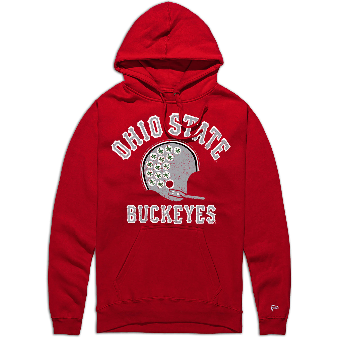 Ohio State Vintage Football Helmet Hoodie