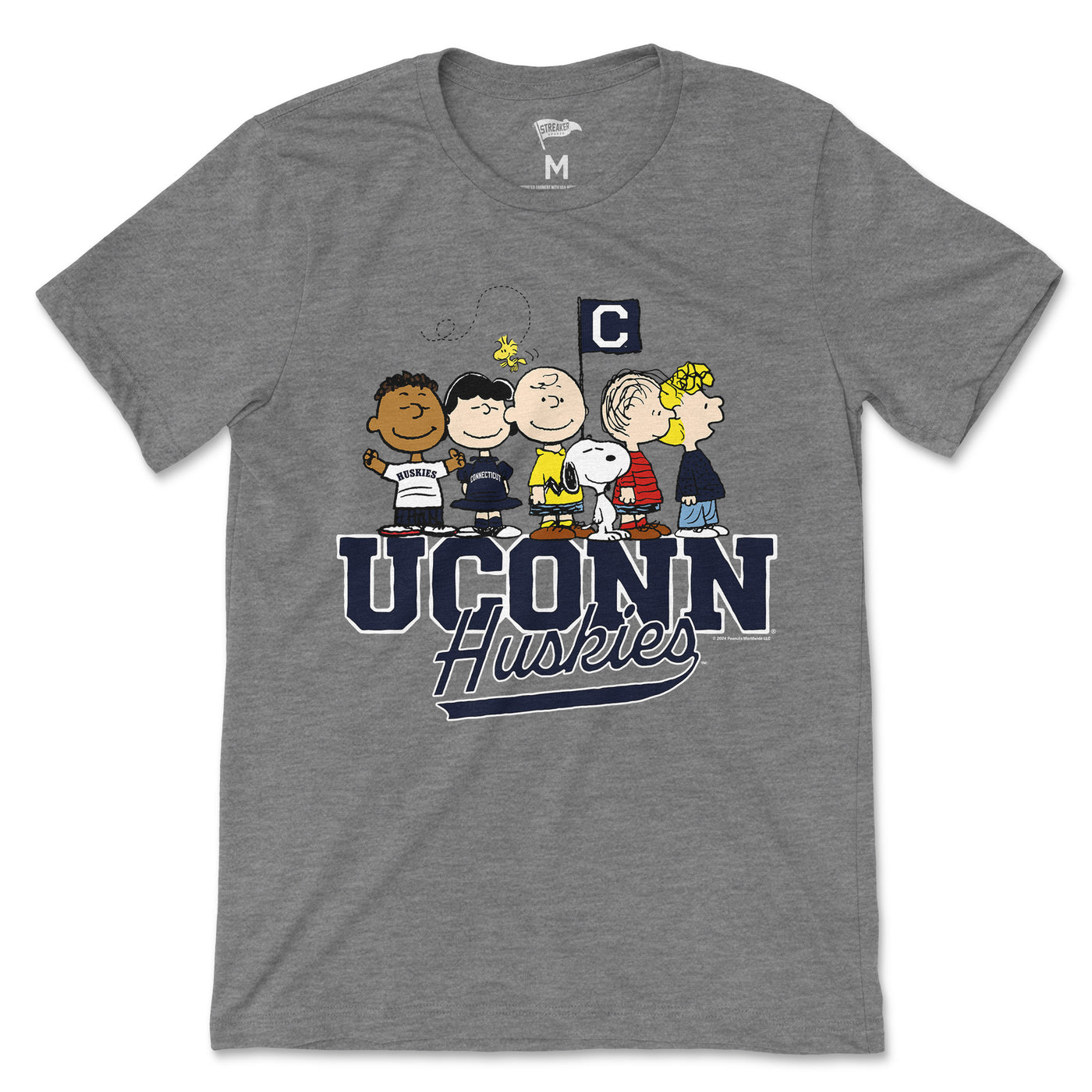 Peanuts x UConn The Gang Tee