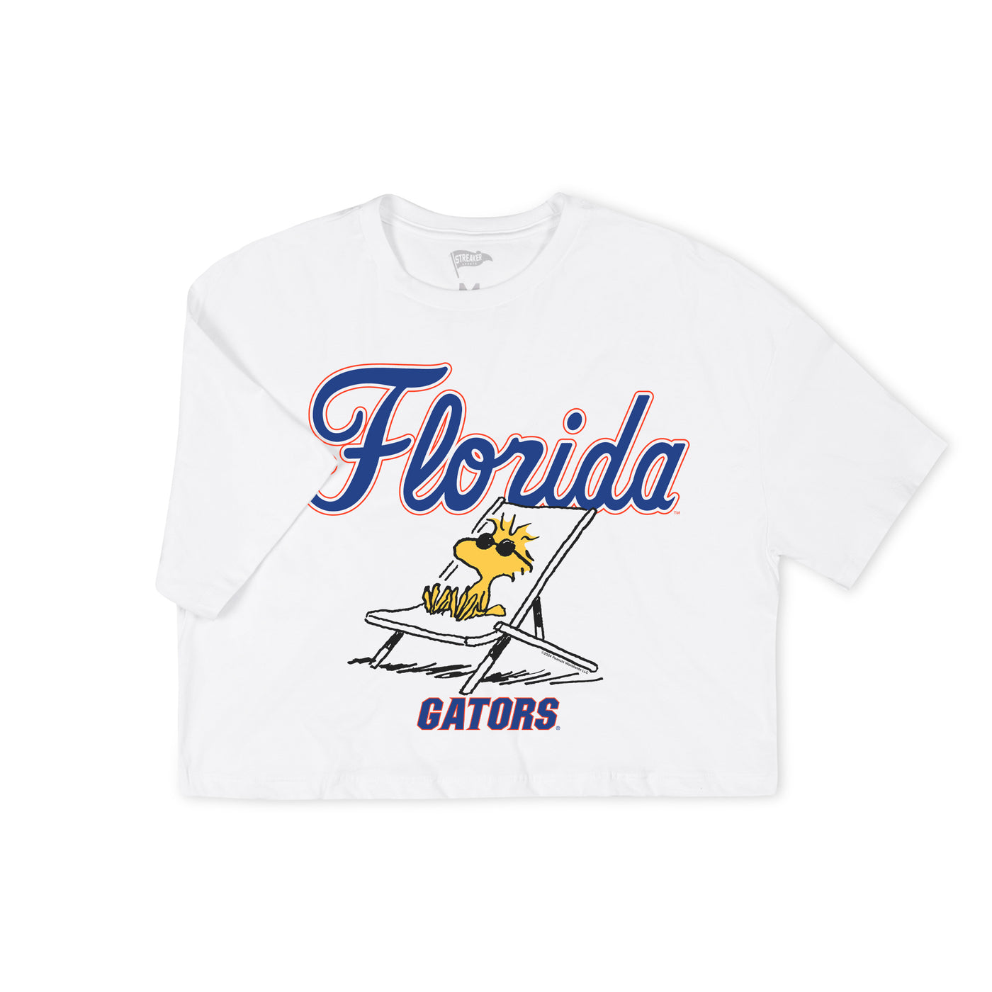 Peanuts x Florida Sunbathe Womens Crop Tee