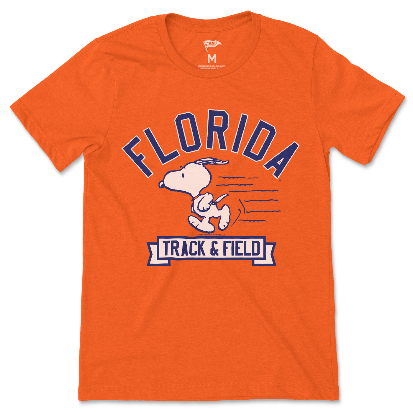 Peanuts x Florida Track & Field Tee