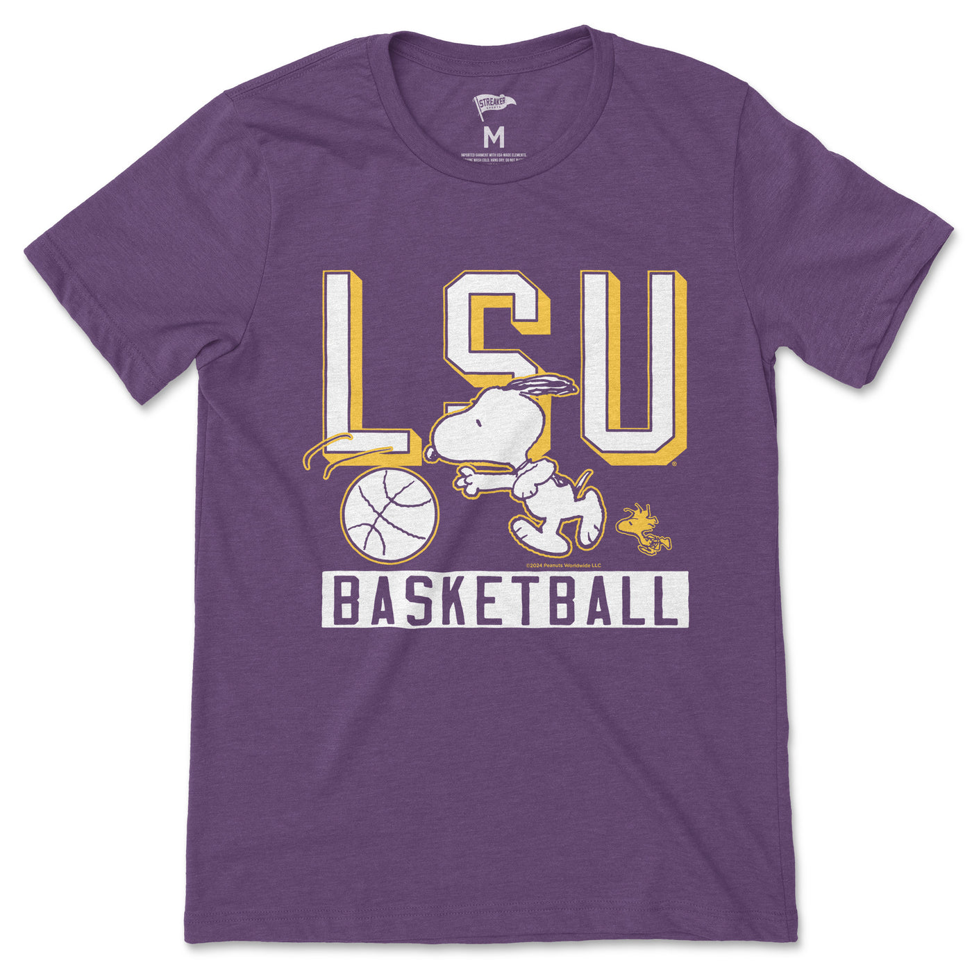 Peanuts x LSU Basketball Tee