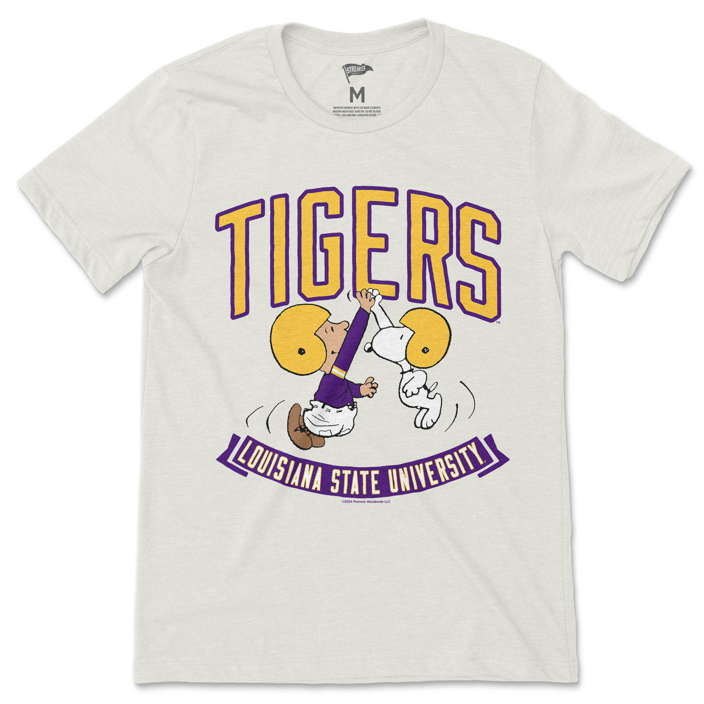 Peanuts x LSU Football Tee