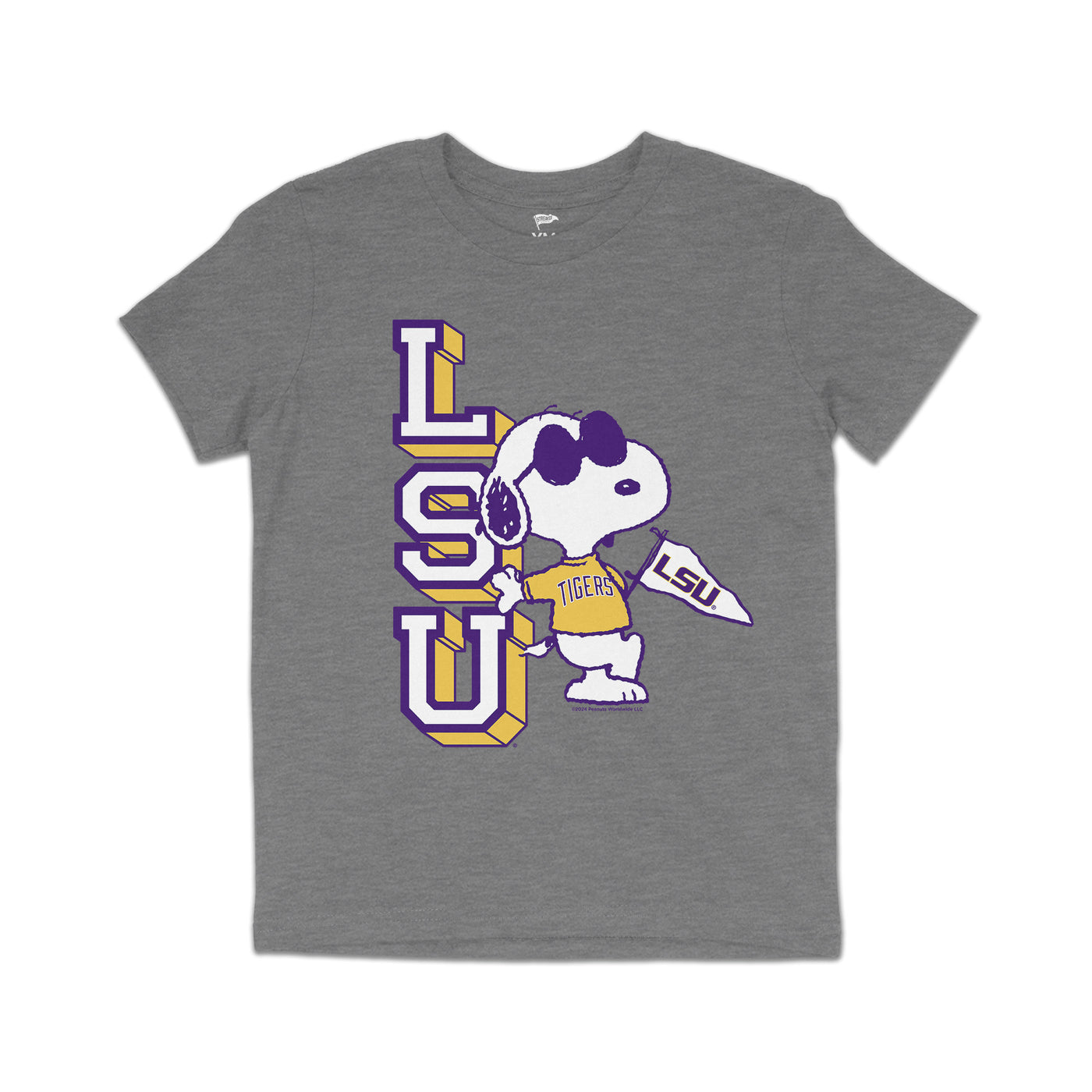 Peanuts x LSU Joe Cool Youth Tee