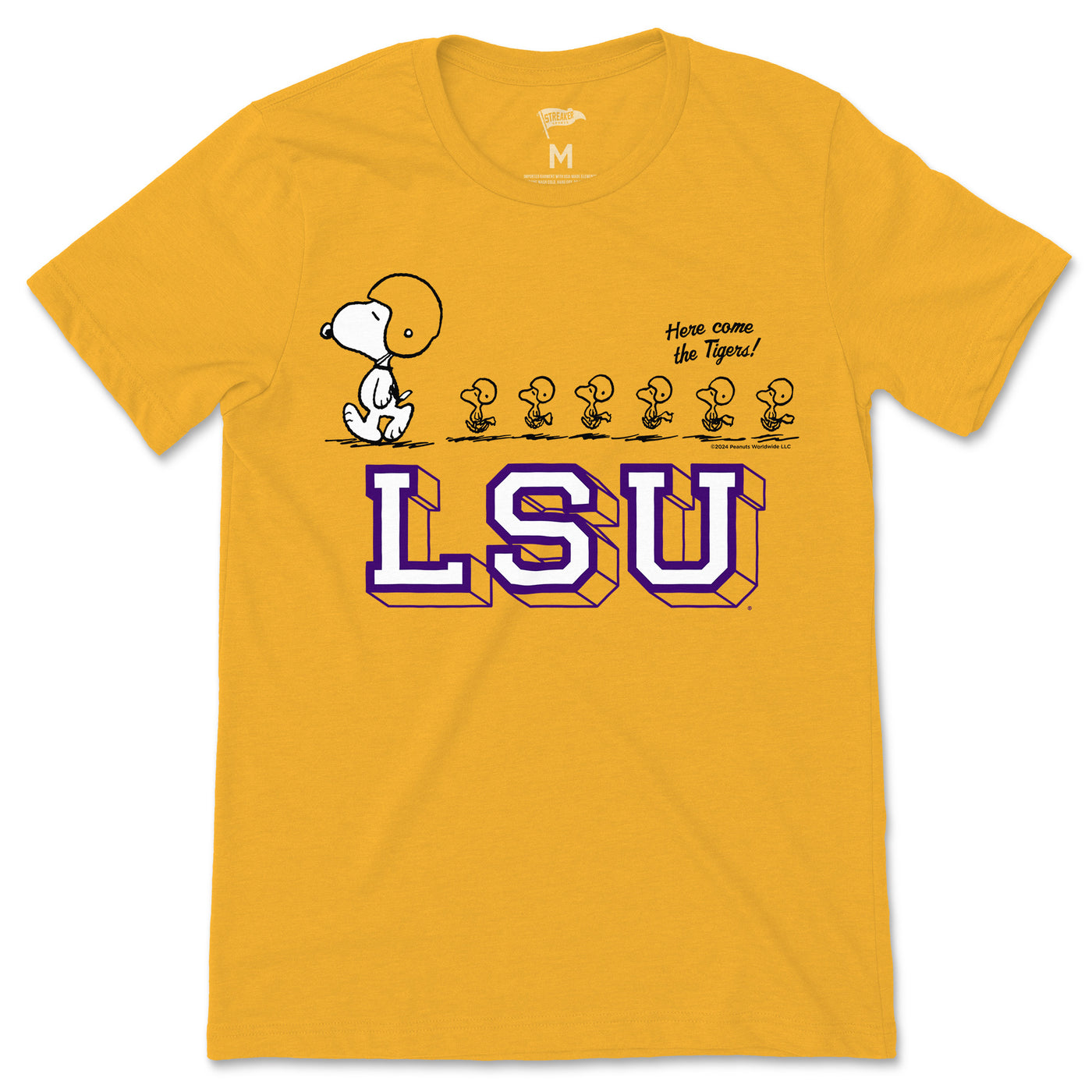 Peanuts x LSU Snoopy's Football Team Tee