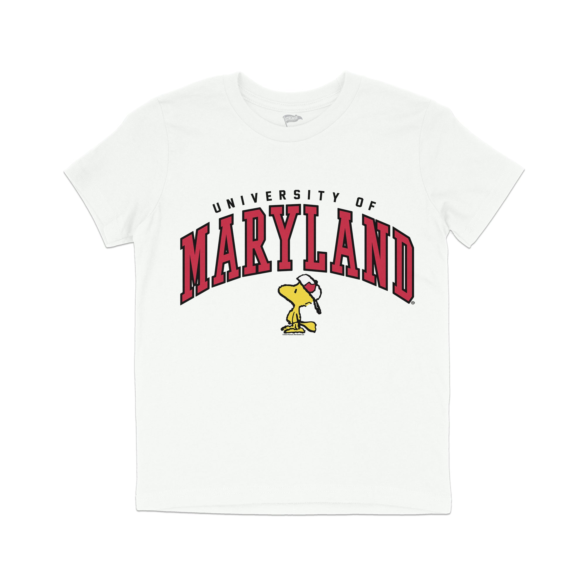 Maryland Woodstock Youth Tee | Peanuts x Streaker Sports 🏈🥜🐶 ...