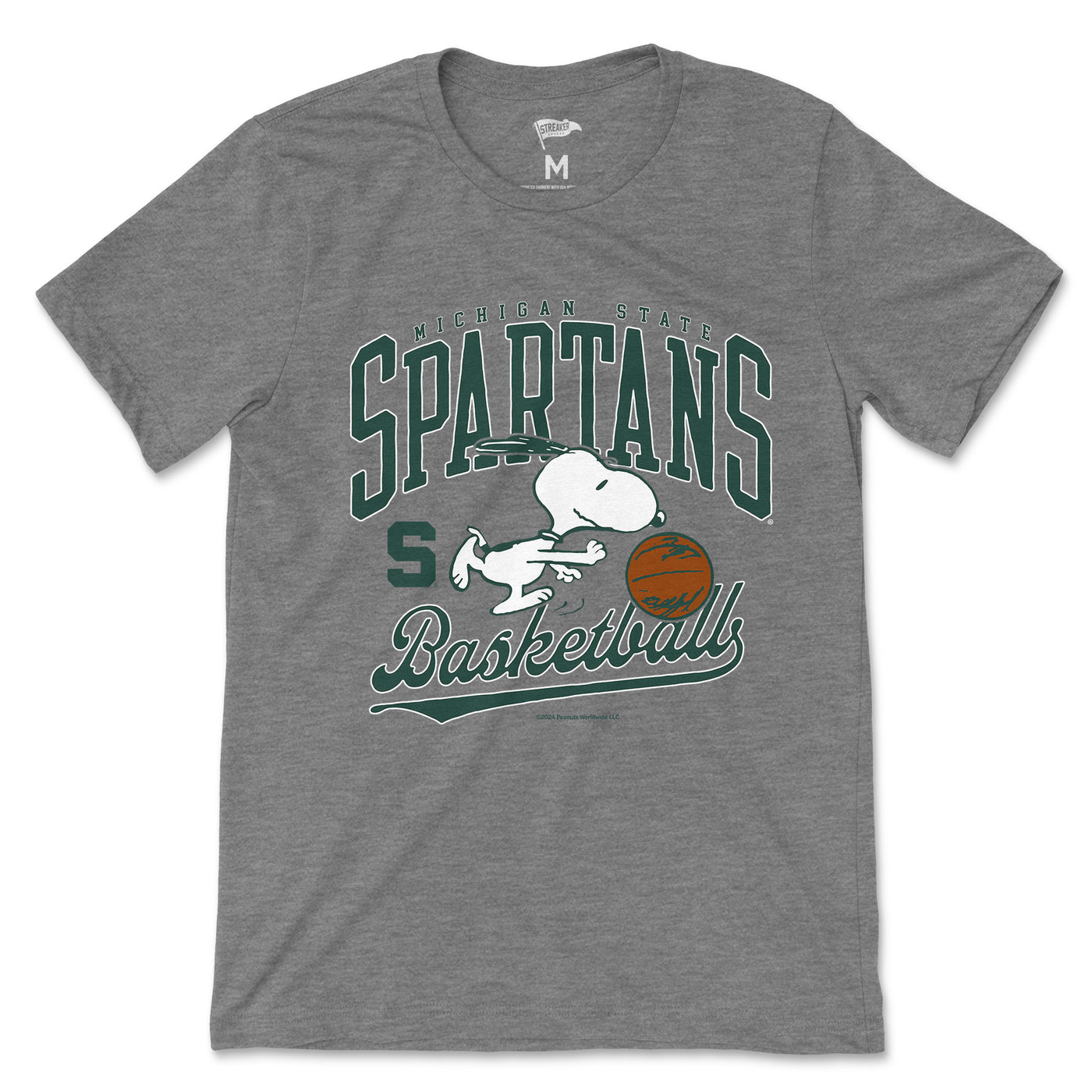 Peanuts x Michigan State Basketball Tee