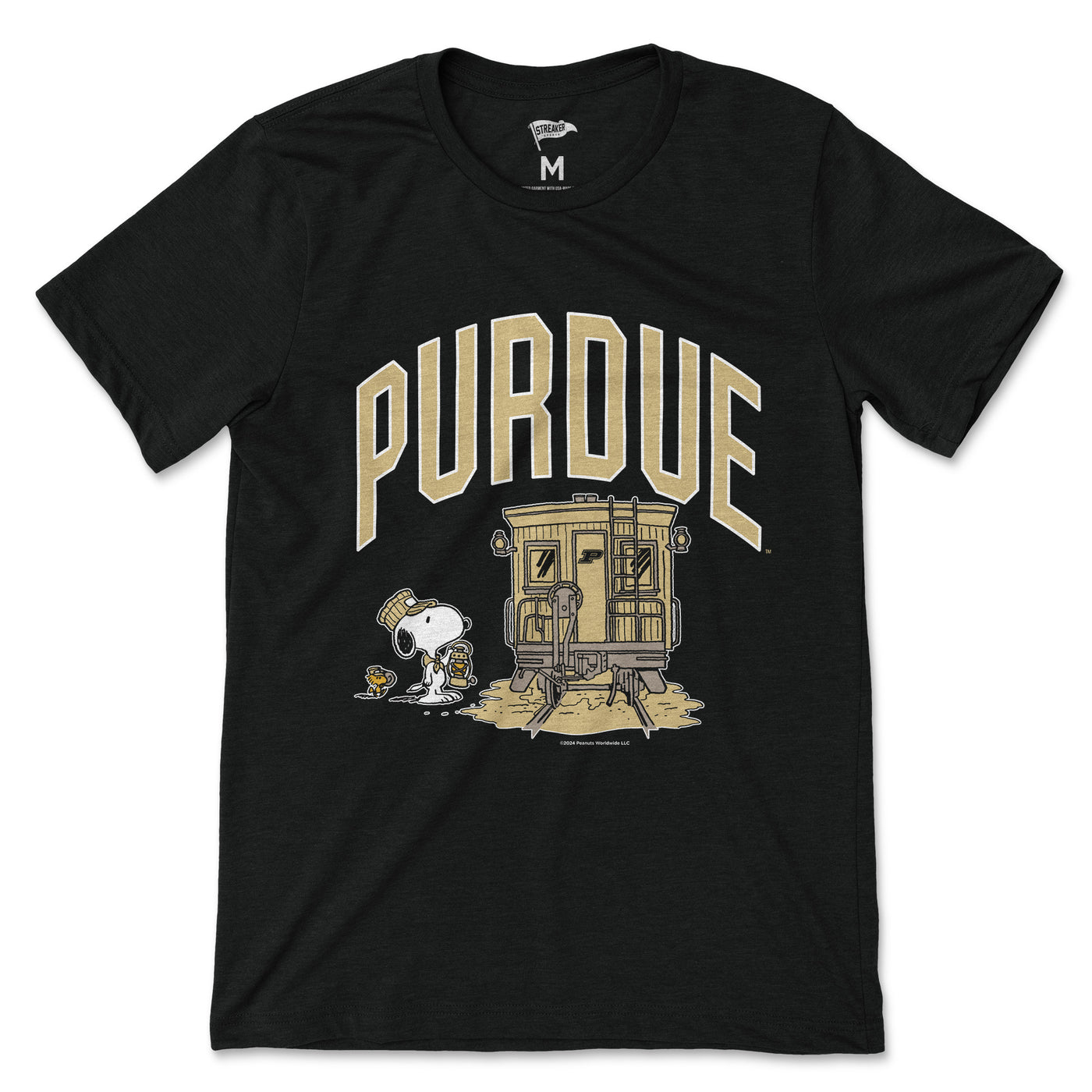 Peanuts x Purdue Boiler Up Tee