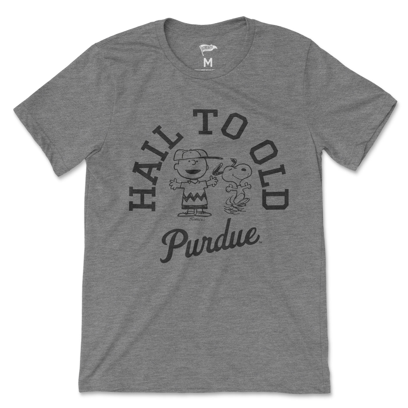 Peanuts x Purdue Hail To Old Purdue Tee