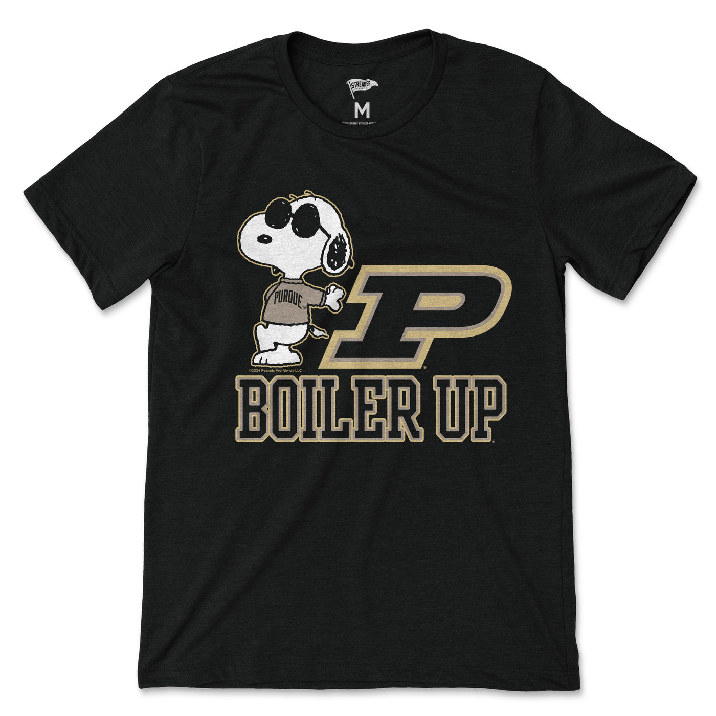 Peanuts x Purdue Joe Cool Tee