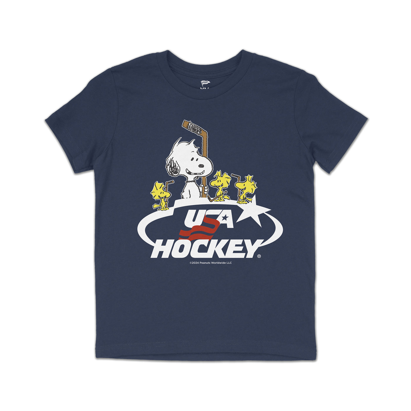 Peanuts x USA Hockey Chiclets Youth Tee