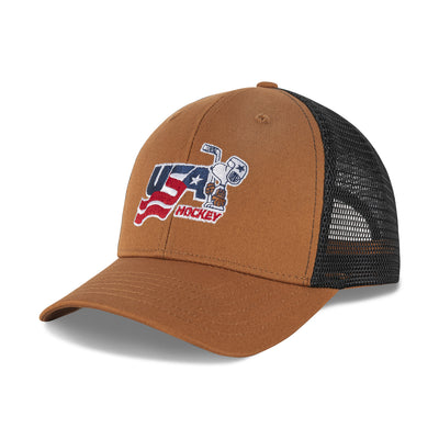 Peanuts x USA Hockey World Famous Hockey Player Trucker Hat