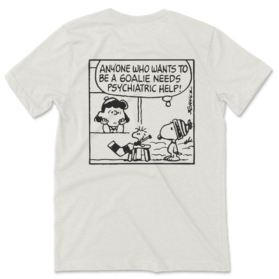 Peanuts x USA Hockey Woodstock Goalie Tee