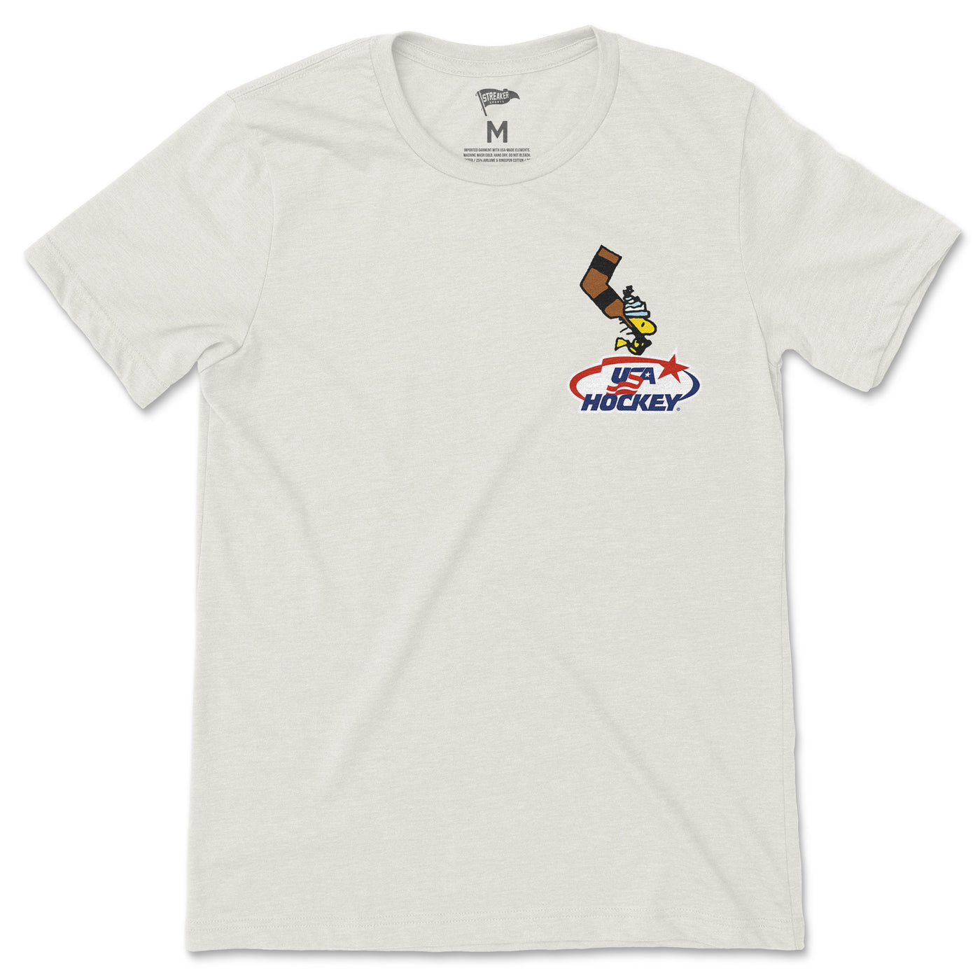 Peanuts x USA Hockey Woodstock Goalie Tee