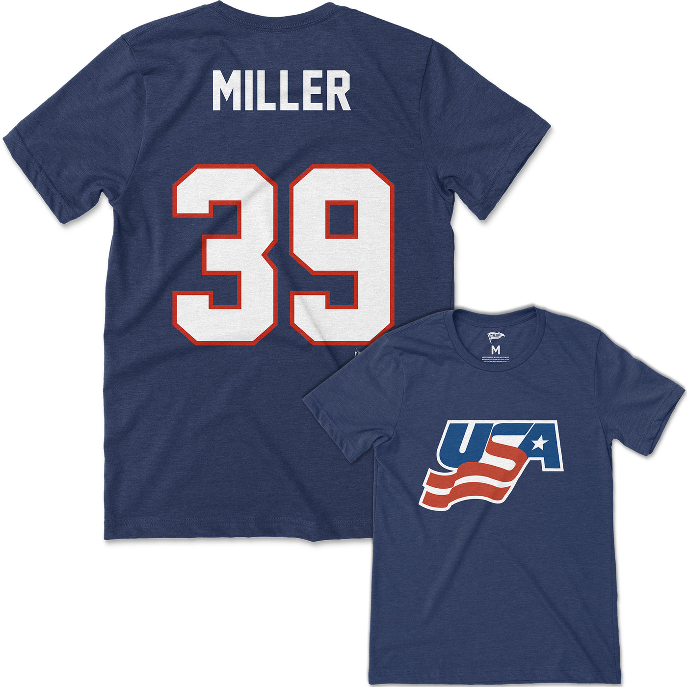 Team USA Ryan Miller Jersey Tee