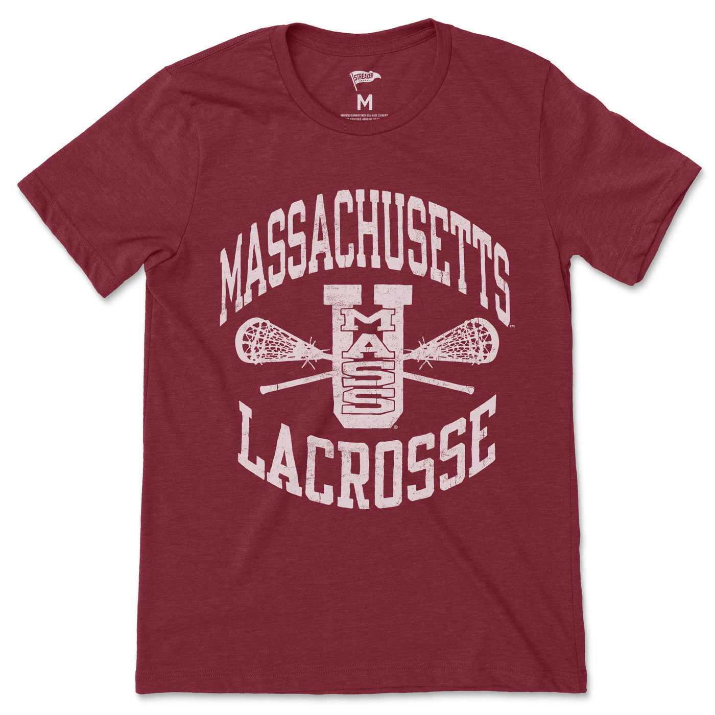 UMass Vintage Lacrosse Tee