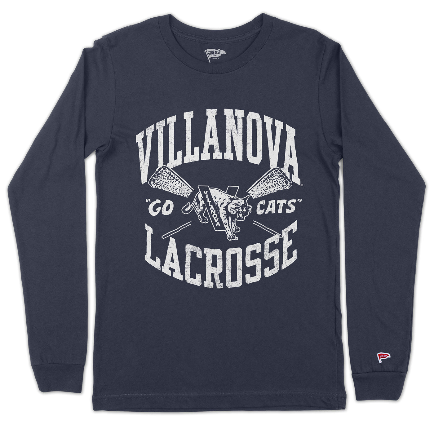 Villanova Vintage Lacrosse Long Sleeve