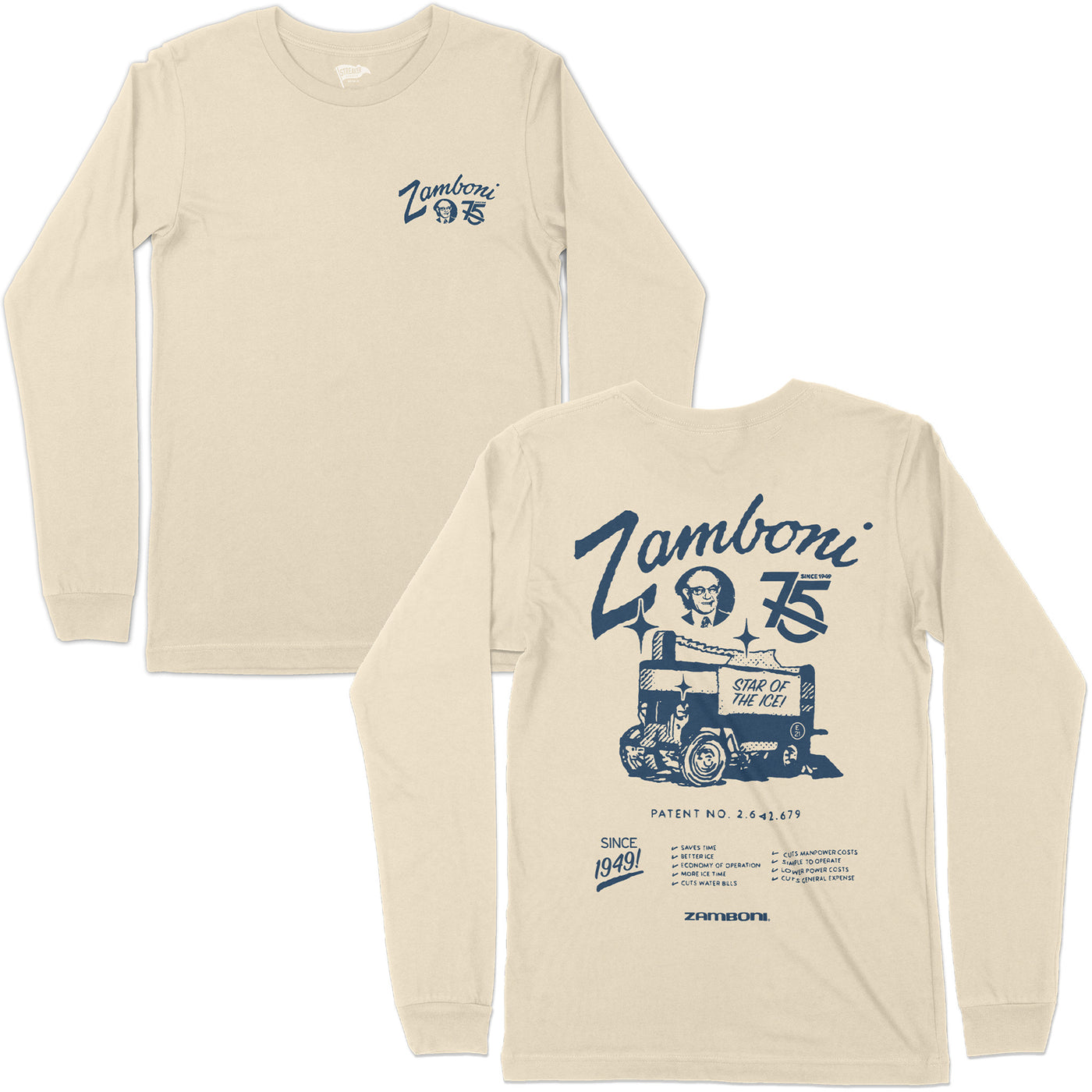 Zamboni 75th Anniversary Long Sleeve