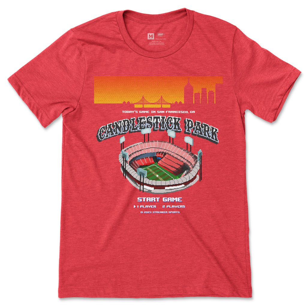 HomePlateCreative Candlestick Park Long Sleeve T-Shirt